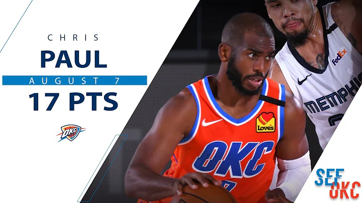 Chris Paul's Full Highlights: 17 PTS, 5 REB, 5 AST, 4 STL vs Grizzlies | 2019-20 NBA Season - 8.7.20