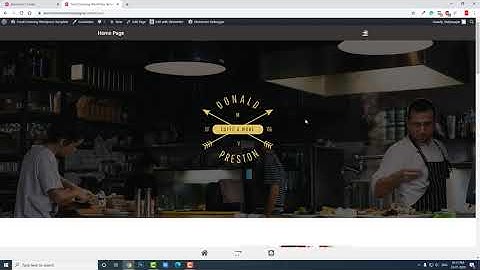 Mobile App Like Footer Design Idea for WordPress Elementor