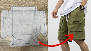 CARGO POCKET SIMPLIFIED (HOW TO DRAW THE PATTERN) by VinciClothings 2,650 views 2 months ago 5 minutes, 7 seconds
