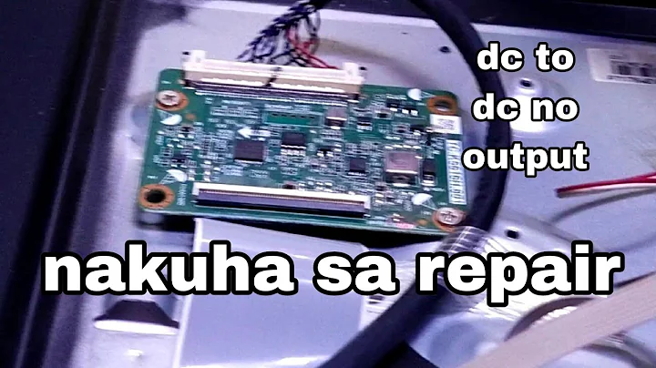 ace 32 led tv good backlight no picture dc to dc no suply