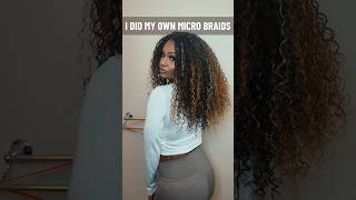 DIY Human Hair Micro Boho Braids #braidhairstylesforblackwomen #humanhairbraids #microbraids #curls Wealth