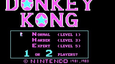 Donkey Kong (MS-DOS)