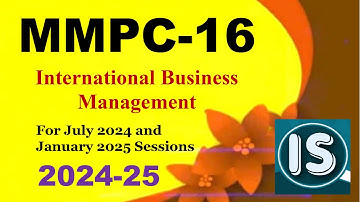 IGNOU MMPC-16 Solved Assignment 2024-25 for July 2024 and January 2025 Session