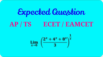 Expected Question in EAMCET or ECET 01 || Limits || Root Maths Academy