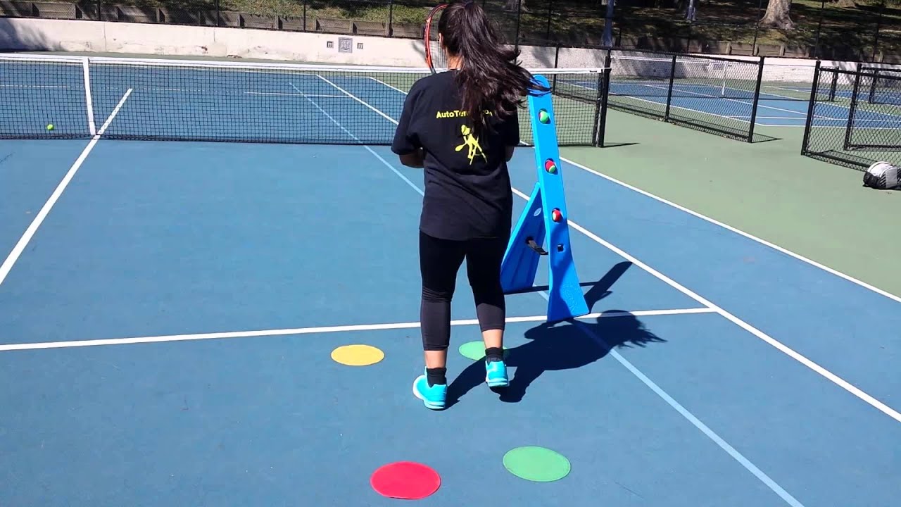 Tennis Lesson 2 Handed Backhand plus footwork YouTube