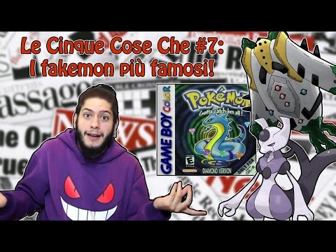 Le cinque cose che #7: i fakemon più famosi del mondo Pokémon!