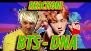 METAL SINGER REACTS | BTS - DNA | REACTION | BLUE SKY THEORY