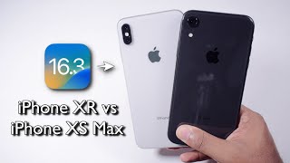 iPhone XS Max vs iPhone XR SPEEDTEST en 2023 🔥 ¿3GB de RAM no son SUFICIENTES? 🤔 - RUBEN TECH !