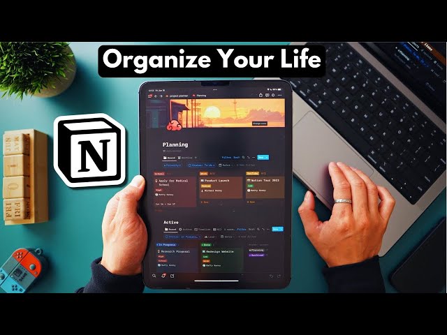 How I Organize My Life, Work, and Everything Else | Notion Tour 2023 class=