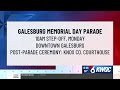 Memorial Day parade to be held in Galesburg