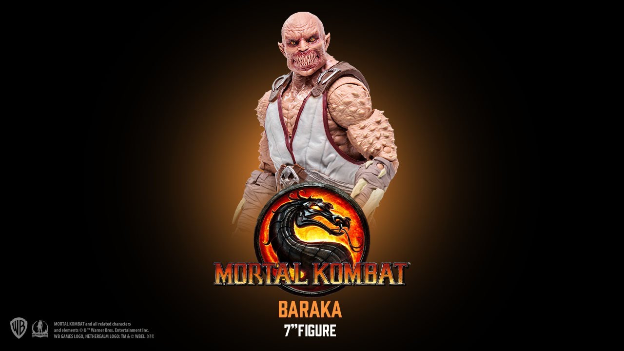 Mortal Kombat Series 3 Baraka 7 Figure