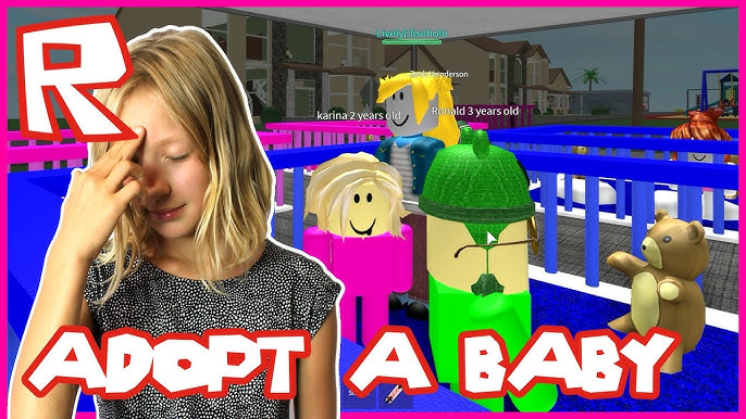 Roblox- VIREI MÃE DA MINHA MÃE (Adopt and Raise) 