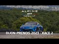2023 alpine elf europa cup season  circuit dijon prenois  race 2