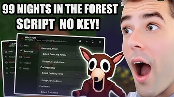 99 Nights In The Forest Script (iOS/Android) - NO KEY Bring All Items, God Mode & Much More