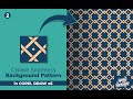 How To Create Seamless Geometry Background Pattern In Corel Draw x6
