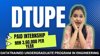 Why You Should Choose Datatrained Undergraduate Program In Engineering Dtupe Datatrained