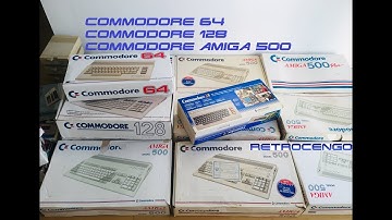 Commodore 64 - 128 Amiga 500 Boxed MOTHER-LOAD