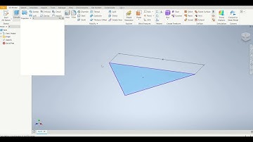 8.1 Inventor Part 3 Triangular Prism