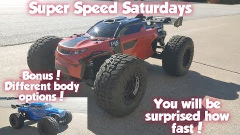 Super Speed Saturdays - @RedcatracingAZ Kaiju EXT 4s and 6s Speed Test!