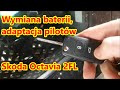 Wymiana baterii w pilocie/replace battery remote controller Skoda Octavia 2FL