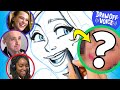 Artists Draw A Stranger Based Only On Voice Kelsey • Draw-Off Voice