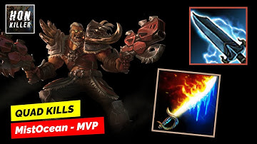 HoN Flint Beastwood NULLFIRE BLADE with DAWNBRINGER - MVP