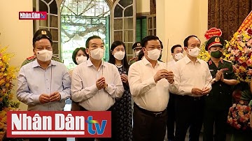 Dâng hương tưởng nhớ Đại tướng Võ Nguyên Giáp