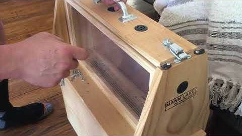 Modifying Mann Lake Observation Hive