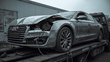 Audi A8 Restoration: Complete Rebuild & Transformation! (Full Repair Process)