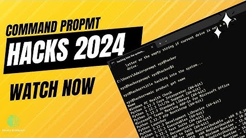 Customize Your Command Prompt: Change Colors, Title, and Admin Name in Windows! 🎨💻