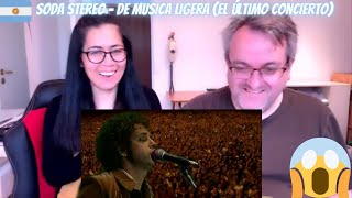 🇩🇰NielsensTv REACTS TO 🇦🇷 Soda Stereo - De Musica Ligera (El Último Concierto) - WOW😱👏💕