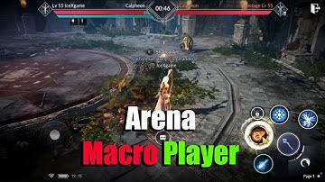 Black Desert Mobile Arena Macro Player