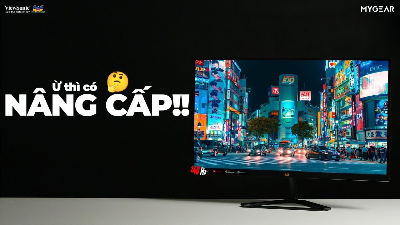 Màn Hình Gaming ViewSonic VX2758A-2K-PRO-3 27 inch 2K IPS 240Hz