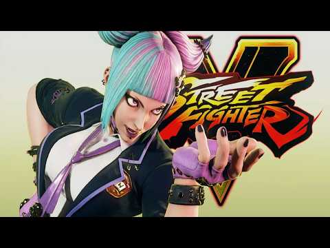 Street Fighter V - Champion Edition - Arcade Mode - School Uniform Juri (PS4)