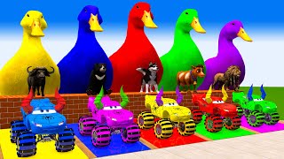 5 Giant Duck, Monkey, Piglet, chicken, dog, cat, bear, cow, Sheep, Transfiguration funny animal 2023