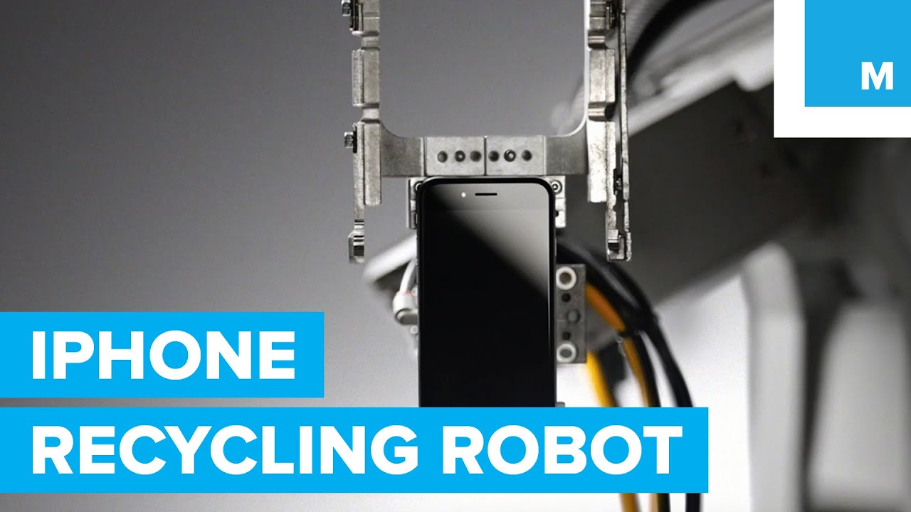 Exclusive: Apple's Liam iPhone Recycling Robot First Look | Mashable -  YouTube