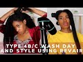 4 Things I Do Every Wash Day - Type 4b/c Wash Day and Style Using RevAir