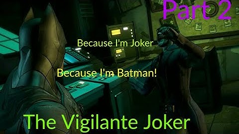 Batman VS Joker (Vigilante Joker)|Batman: The Enemy Within Episode 5: Same Stitch Part 2