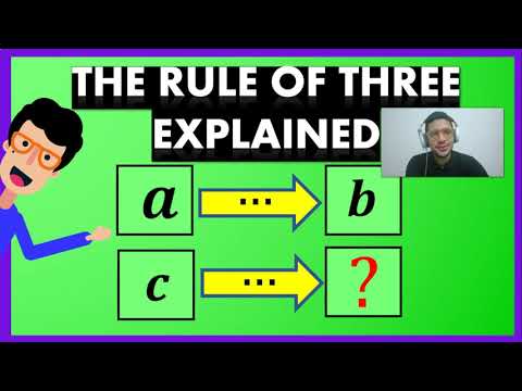 The Rule of Three - Seventh Grade Math