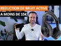 Incroyable  de la rduction de bruit active  moins de 15