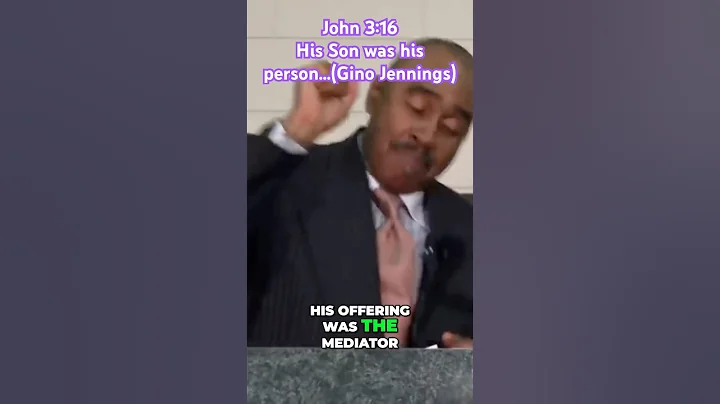 John 3:16 Explain by Gino Jennings #truth #biblical #jesusisthetruth #onenesspentecostalism