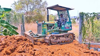 New project 5-ton working and Bulldozer D20PG is Pour soil around the house by Bulldozer Working Group 309 views 9 days ago 15 minutes