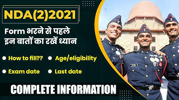 How to Fill NDA 2 Form Online 2021 | UPSC NDA 2 Online Form 2021 | NDA 2 2021 Age Limit | MJS