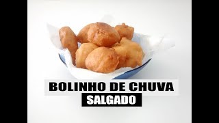 BOLINHO DE CHUVA SALGADO (SEM LEITE) - SUPER FÁCIL E RÁPIDO