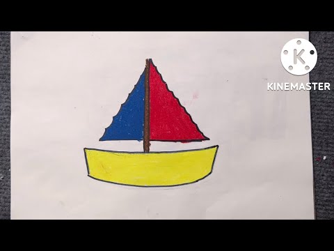 Video Vẽ chiếc thuyền đơn giản /draw a simple boat - youtube