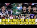 FANNY KAIRI ACAK2 KING EVOS! Reaction Streamer EVOS VS ONIC MPL S17 GAME 2