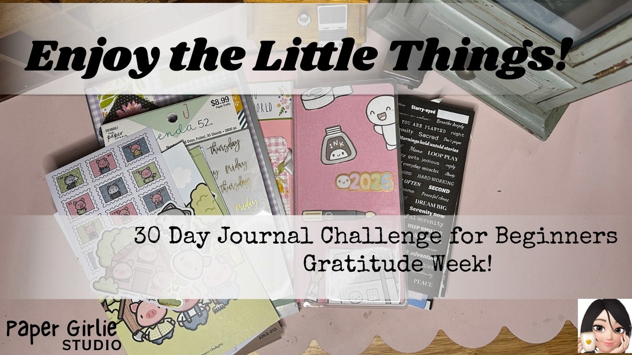 Journal With Me | Week 2 Challenge + Miniature Show Haul