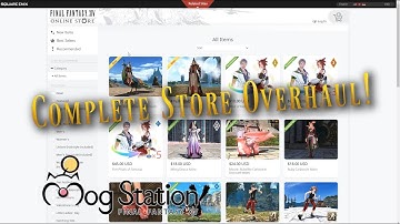 FFXIV: The NEW Online Store for Final Fantasy 14!
