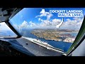 Boeing 737-800 Cockpit Landing at Malta RW31 | ILS Vectors to 5 miles | Pilot&#39;s View GoPro