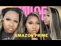 AMAZON PRIME WIG || NO BLEACH NEEDED HIGHLIGHTED WIG || READY TO WEAR || UNICE